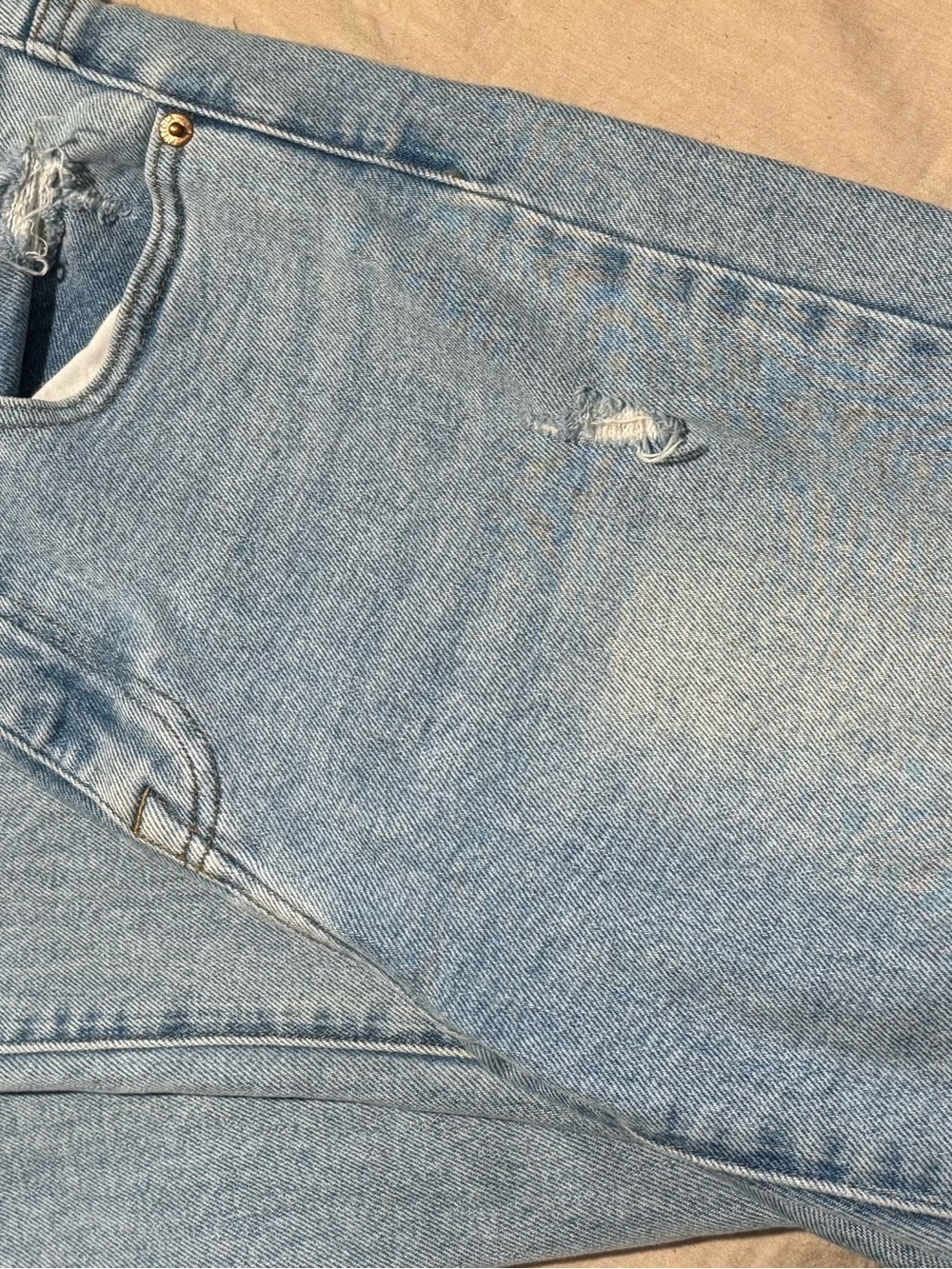 PISTOLA Light Wash Distressed Women’s Jeans SIZE 28 - Picture 8 of 8